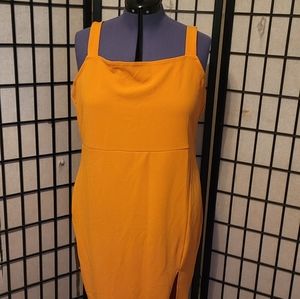 SHEIN Orange Dress